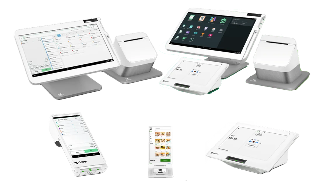 Clover POS payment equipment