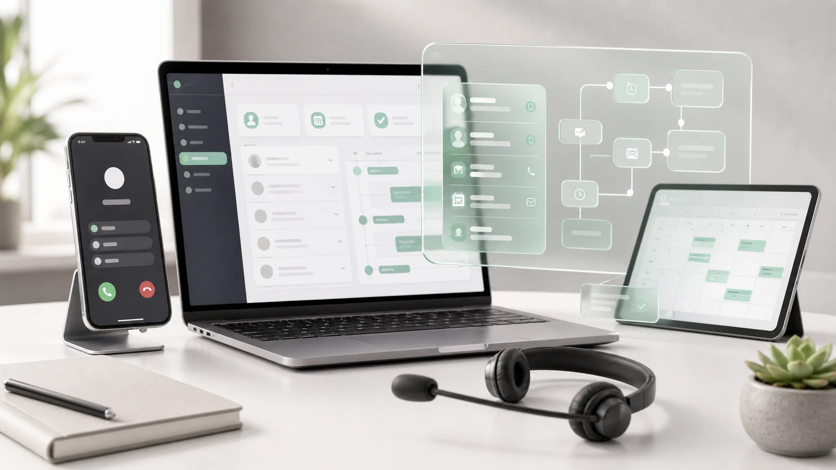 ROMPOS AI follow-up workflow supporting merchant growth